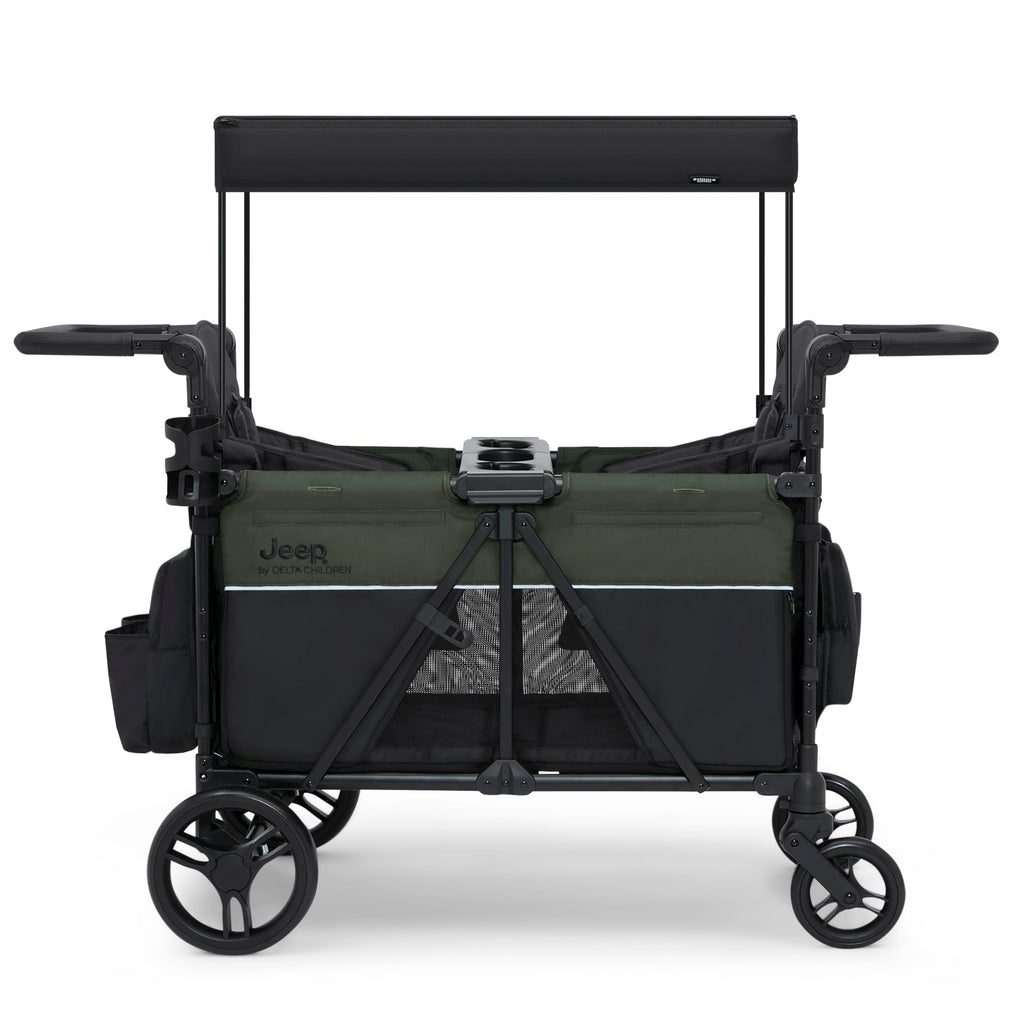 Two-seater baby carriage