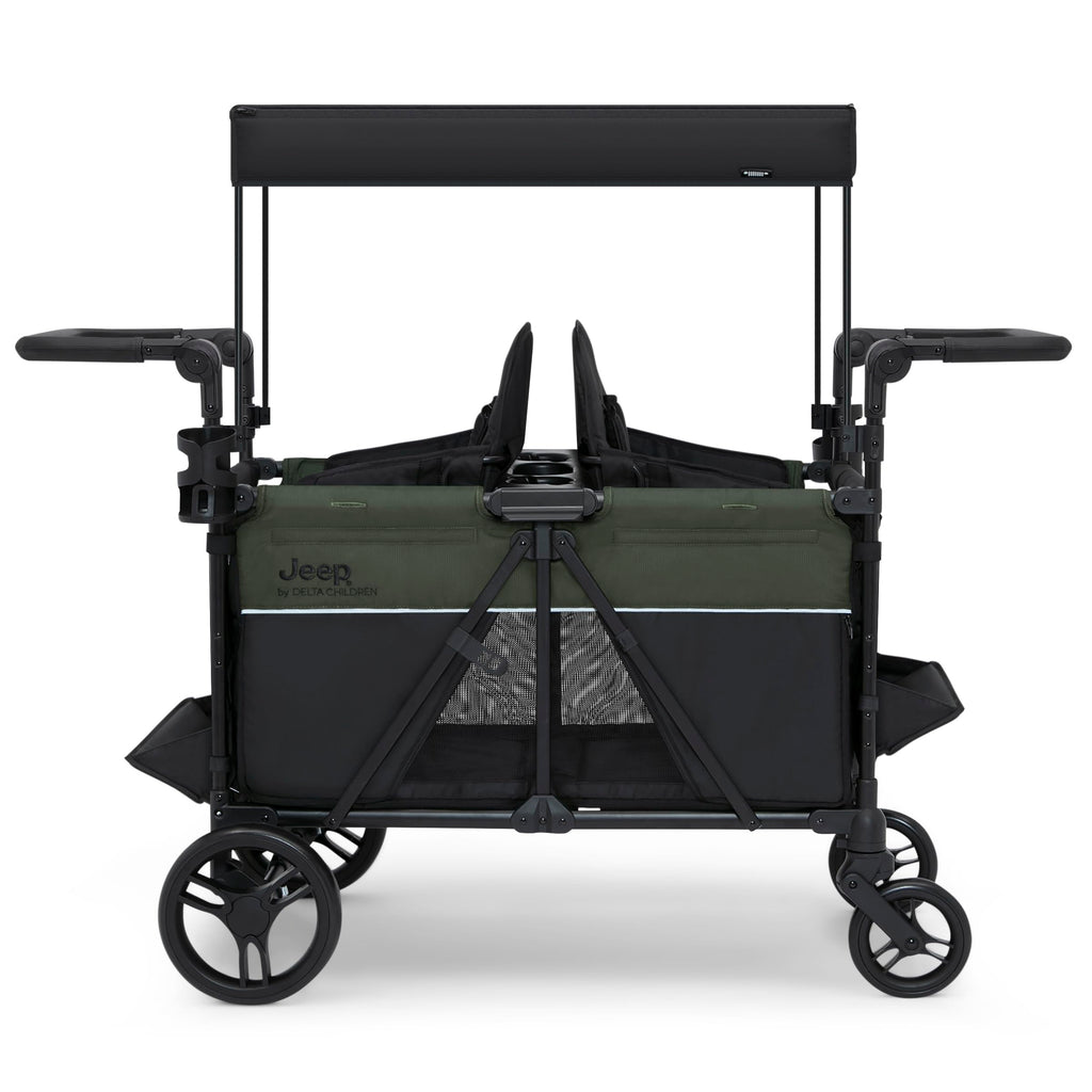 Two-seater baby carriage