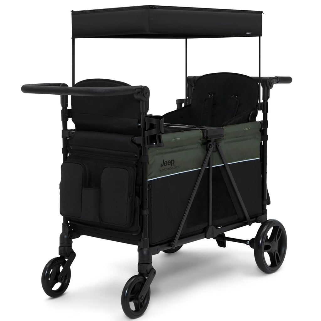 Two-seater baby carriage
