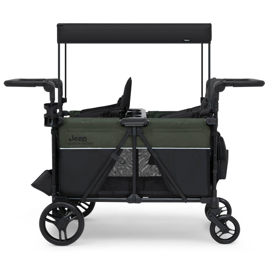 Two-seater baby carriage