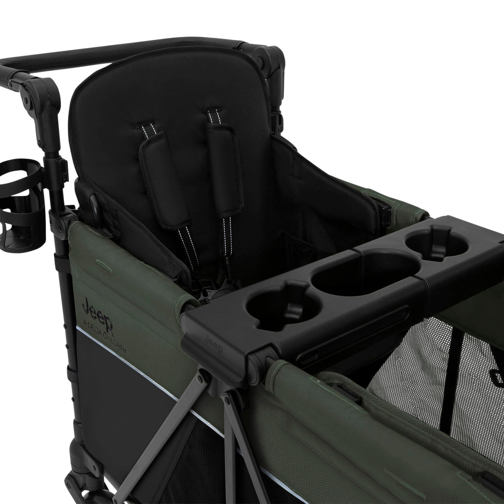 Two-seater baby carriage