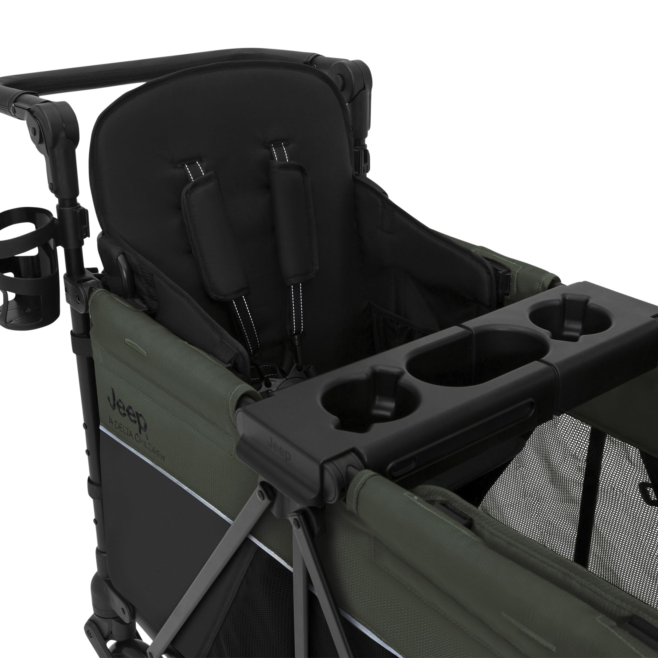 Two-seater baby carriage