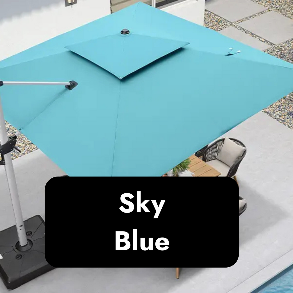 SunLite™ Solar Powered LED Parasol